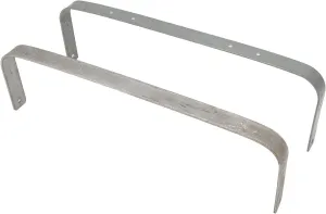 1 Pair Internal Frame, Metal Purse Frame for DIY Lunch Bag Handbag Making, 11.8inch