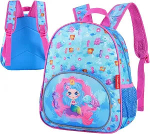 12-Inch Preschool Backpack for Girls, Kids Backpack for Boys & Girls, Perfect for Daycare and Preschool, Age 2-5 Years