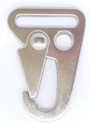 20 Pcs 1" 25mm HK Sling Clips Olecranon Hook Spring Gate Snap for Triglides D ring Webbing Strap Buckles