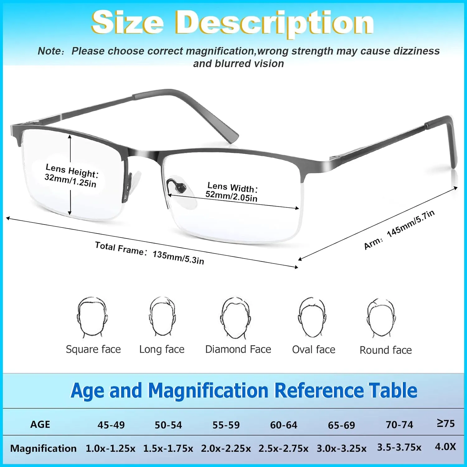 3 Pack Blue Light Blocking Reading Glasses for Men, Stylish Half Frame Metal Computer Readers, Lightweight Spring Hinge Eyeglasses Anti Eyestrain/Glare/UV (2PCS Black 1PCS Gray, 0.0)