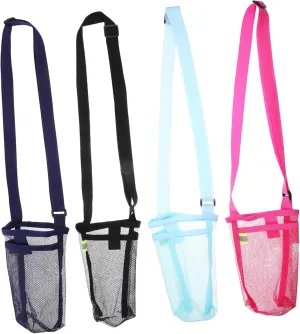 4Pcs Water Bottle Holder Sling Durable Mesh Kettle Bag for Hiking Camping to Clean Scratch Resistant