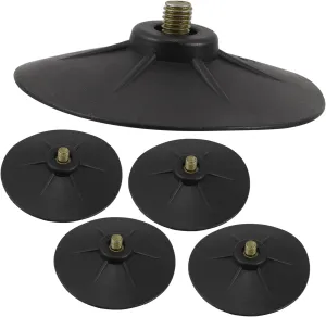 6Pcs Heavy Duty Replacement Suction Base for Punching Bag Durable Rubber Suction Cups for Stable High Intensity Training with Secure Fit for Freestanding Boxing Bags