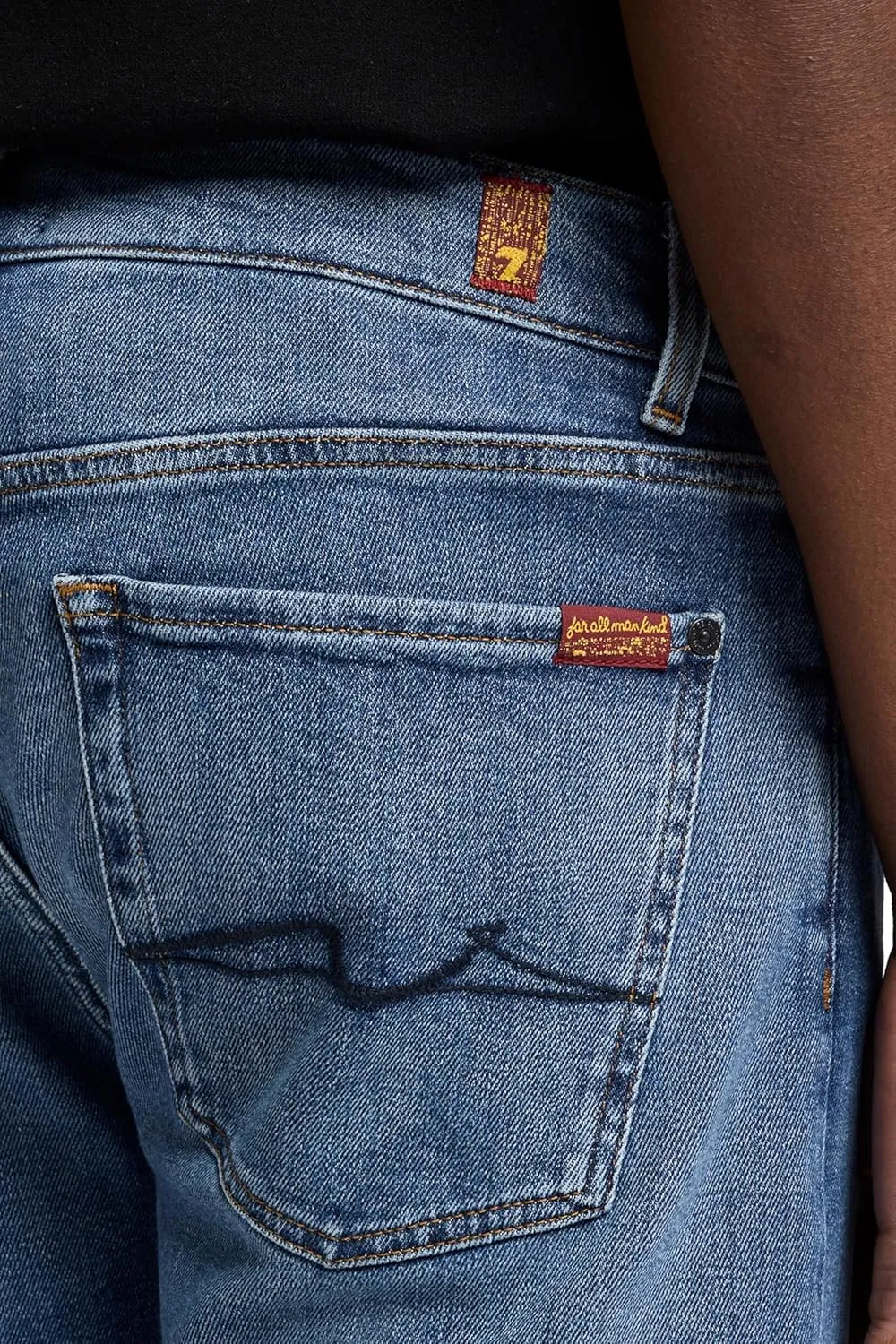 7 For All Mankind Men's The Straight Jeans in Gasp