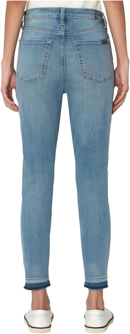 7 For All Mankind Women's High Waist Ankle Skinny Jeans