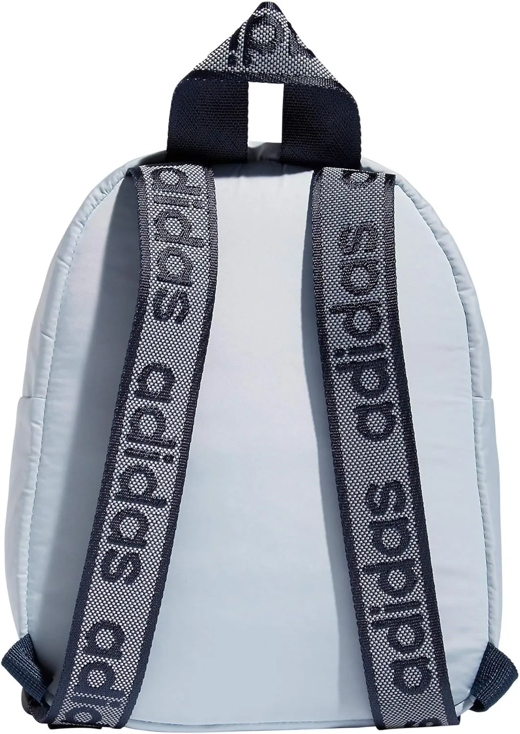 adidas Linear Mini Backpack Small Travel Bag Discontinued, Halo Blue/Crew Navy, OSFA