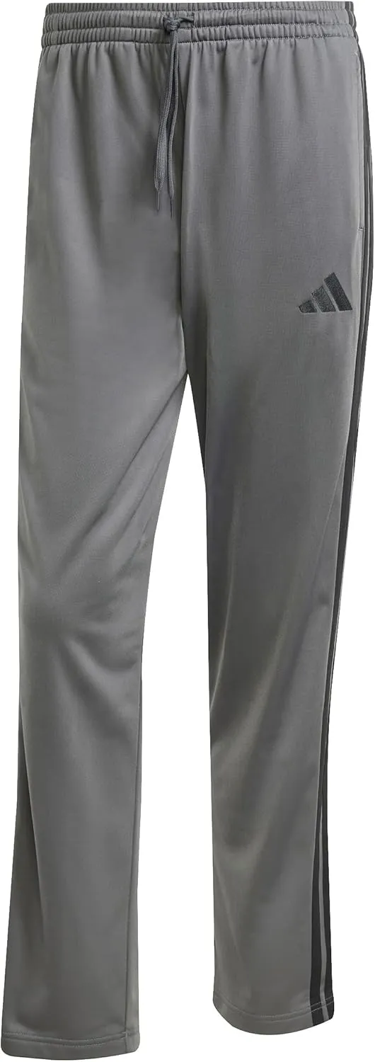 adidas Men's 3-Stripes Tricot Opem Hem Track Pants