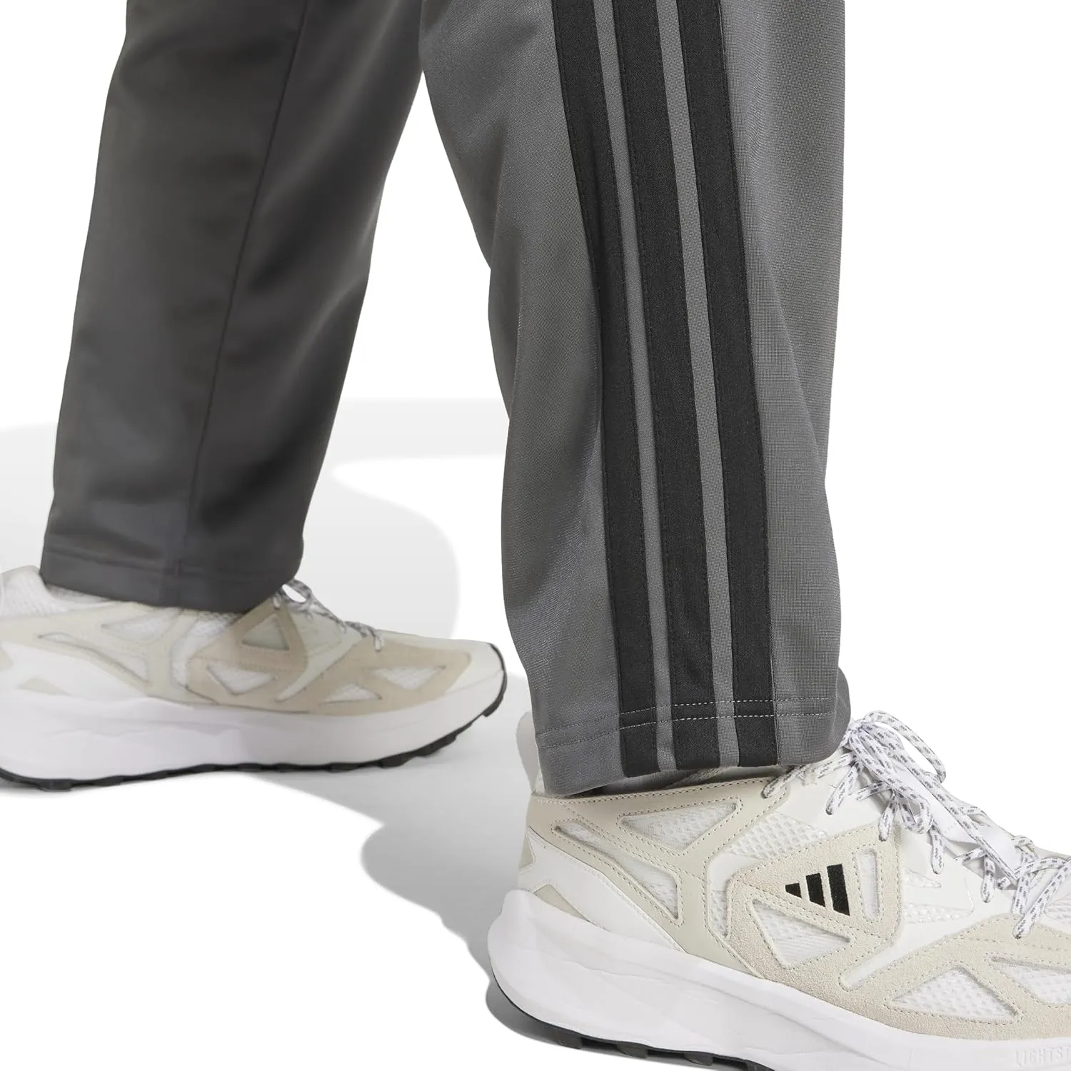 adidas Men's 3-Stripes Tricot Opem Hem Track Pants