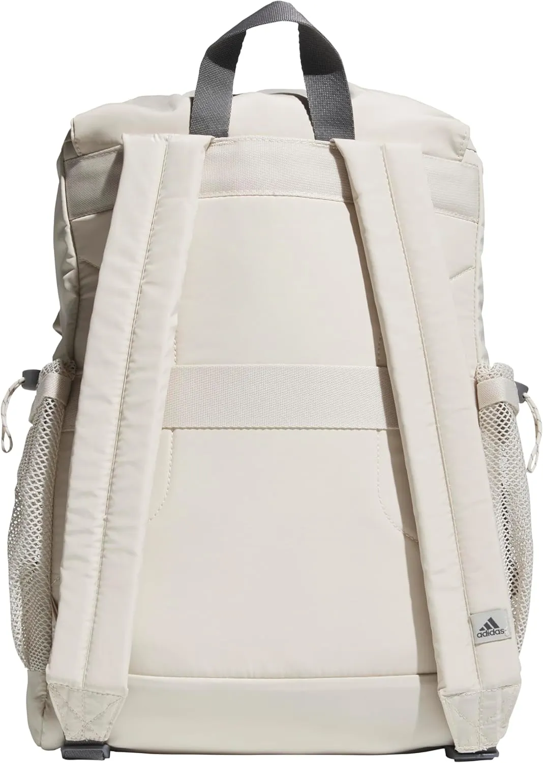 adidas Saturday Sport Fashion Compact Small Size Backpack, Alumina Beige/Grey Four, OSFA