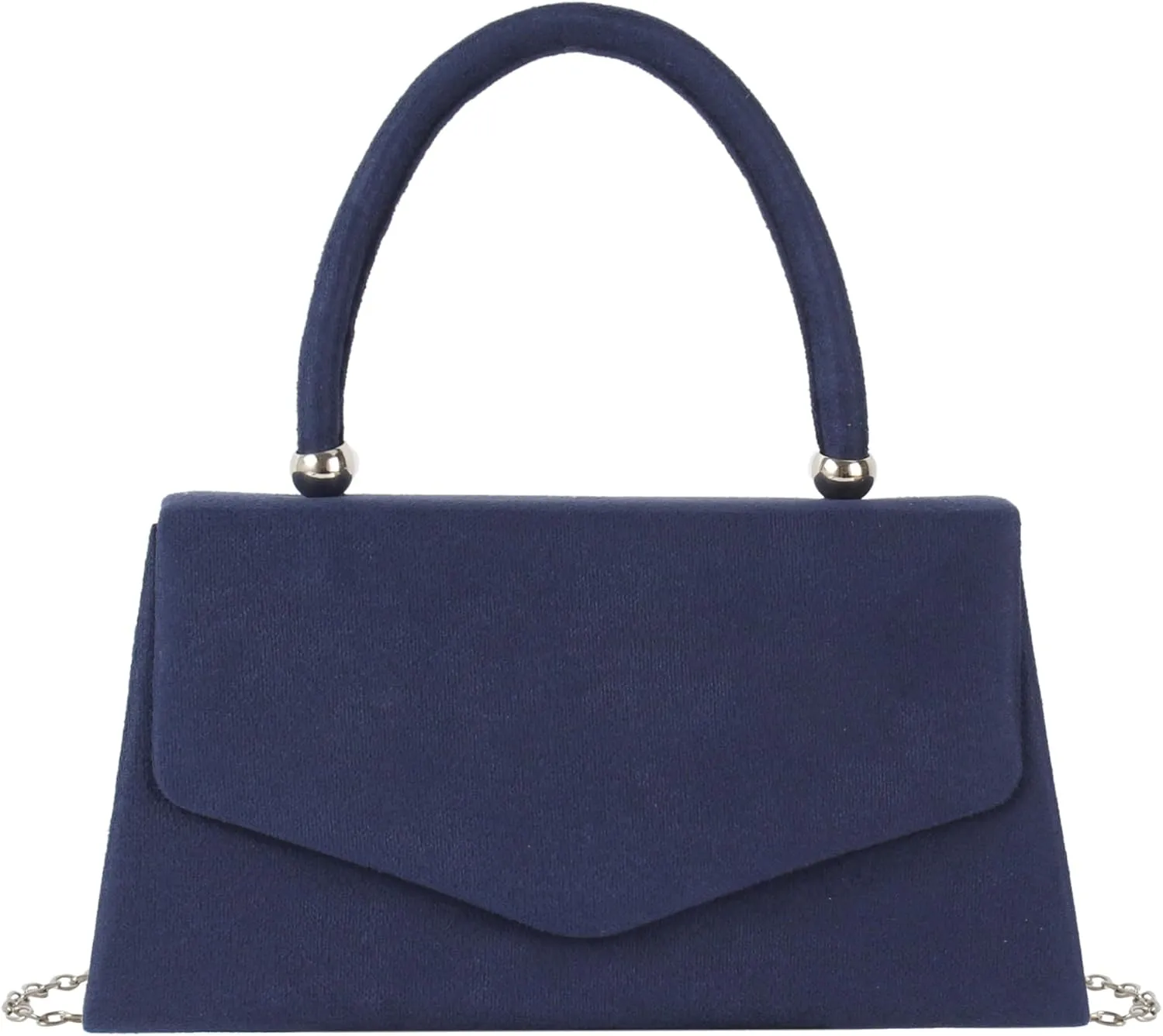 Aisi Women's Evening Bag Party Clutches Elegance Velvet Top Handle Handbag Classic Wedding Cocktail Prom Purse