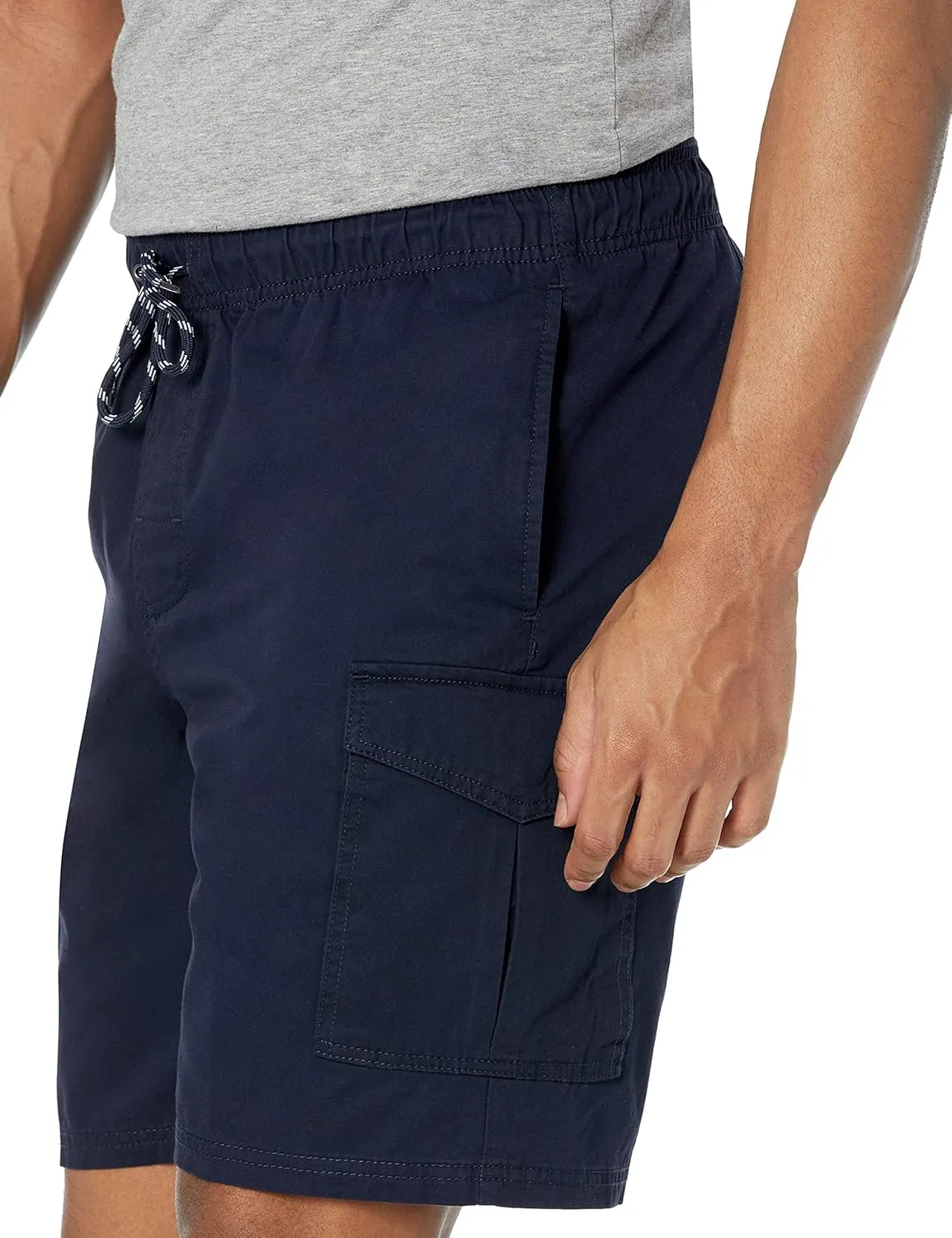 Amazon Essentials Men's 9" Elastic Waist Cargo Short