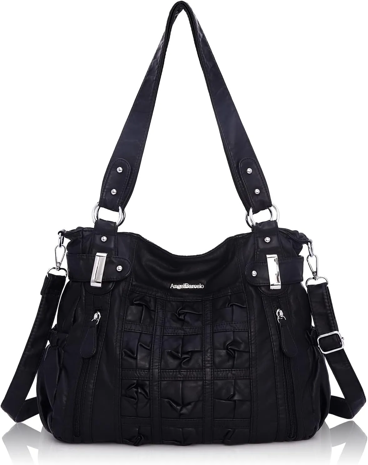 Angel Barcelo Hobo Purses and handbags for Women Satchel Handbag Women Fashion Purses Large Shoulder Handbags