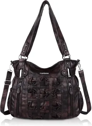 Angel Barcelo Hobo Purses and handbags for Women Satchel Handbag Women Fashion Purses Large Shoulder Handbags