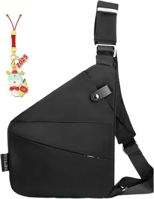 Anti Theft Travel Bag, Adjustable Strap Travel Purses Anti Theft Crossbody Bags for Women Men