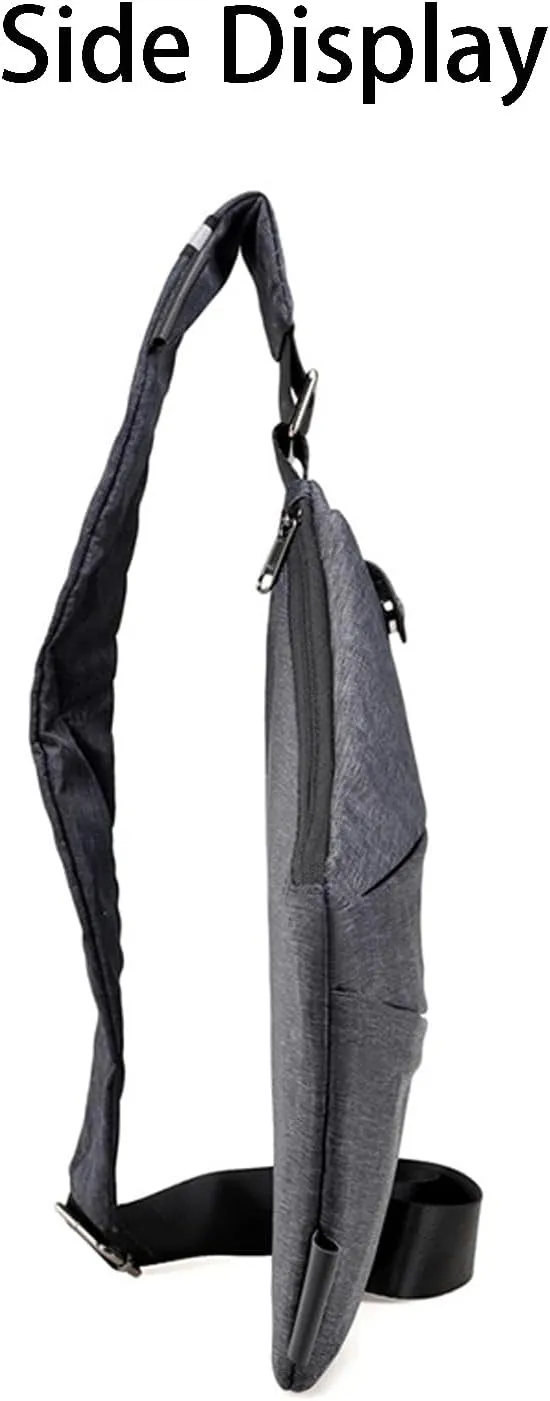 Anti Theft Travel Bag, Adjustable Strap Travel Purses Anti Theft Crossbody Bags for Women Men