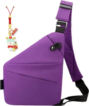 Anti Theft Travel Bag, Adjustable Strap Travel Purses Anti Theft Crossbody Bags for Women Men