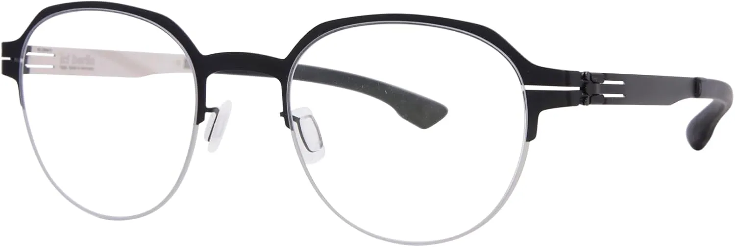 Ari IC5003 Eyeglasses Women's Off-White/Black Valley Full Rim 50mm