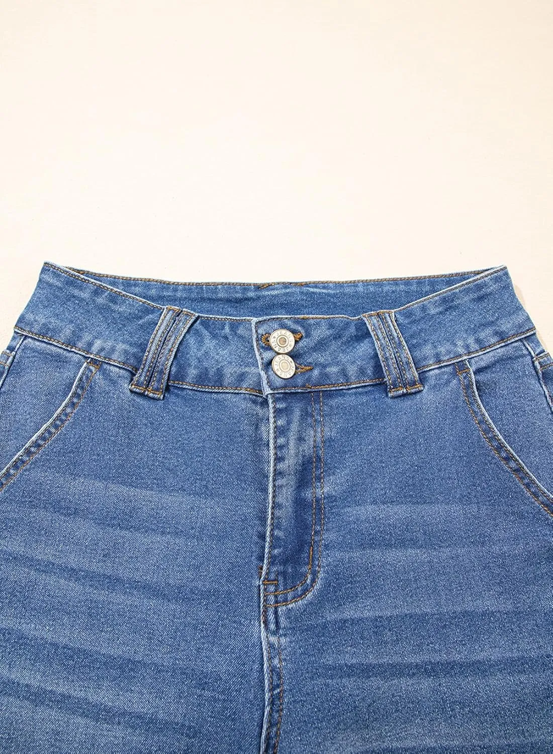 Astylish Jeans for Women Wide Leg High Waisted Stretchy Straight Leg Jean Baggy Trendy 2025 Denim Pants with Slanted Pockets