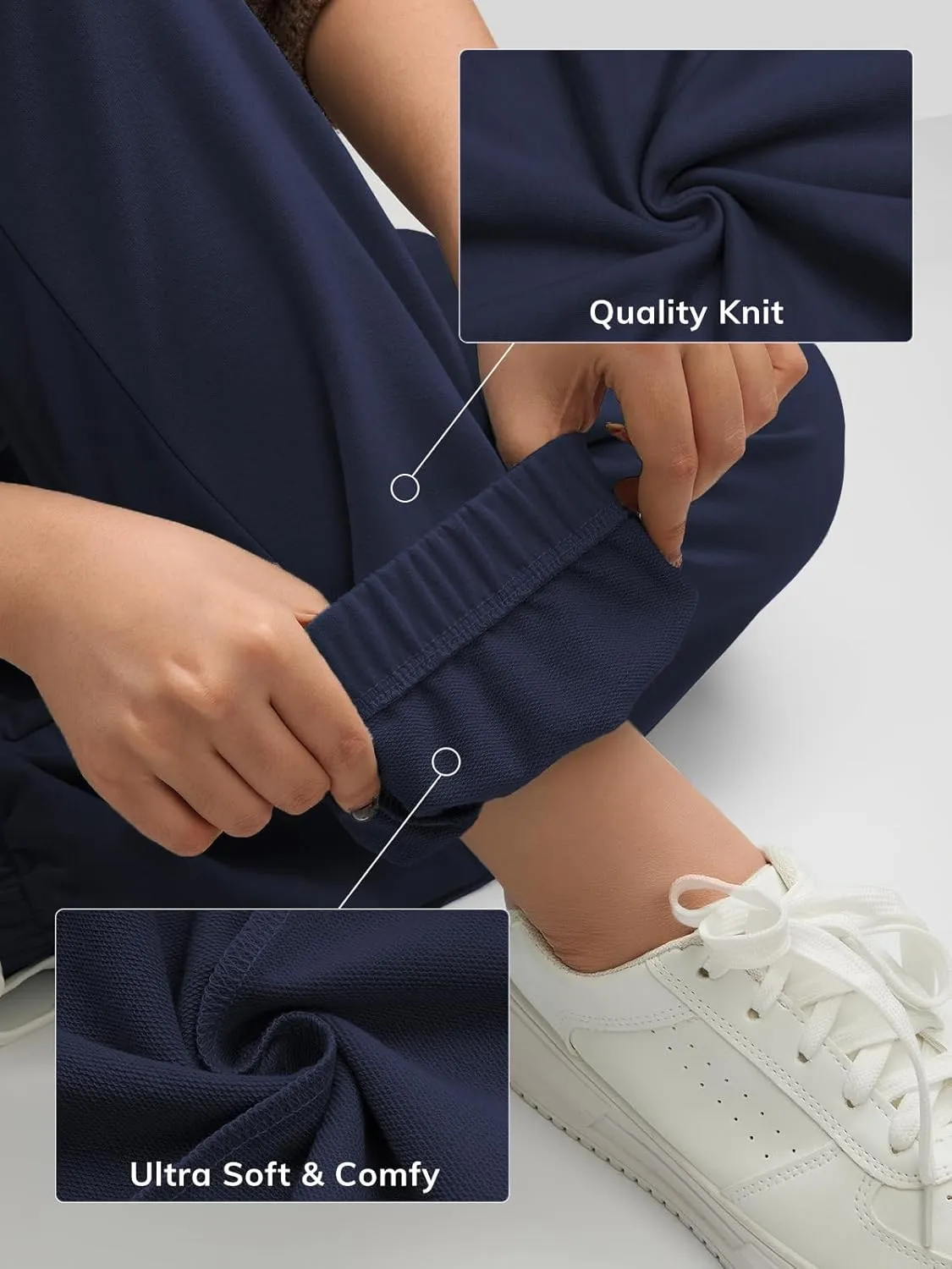 ATHMILE Sweatpants Women Baggy Joggers Workout Loose Lounge Lightweight Comfy Sweat High Waisted Athletic Pants