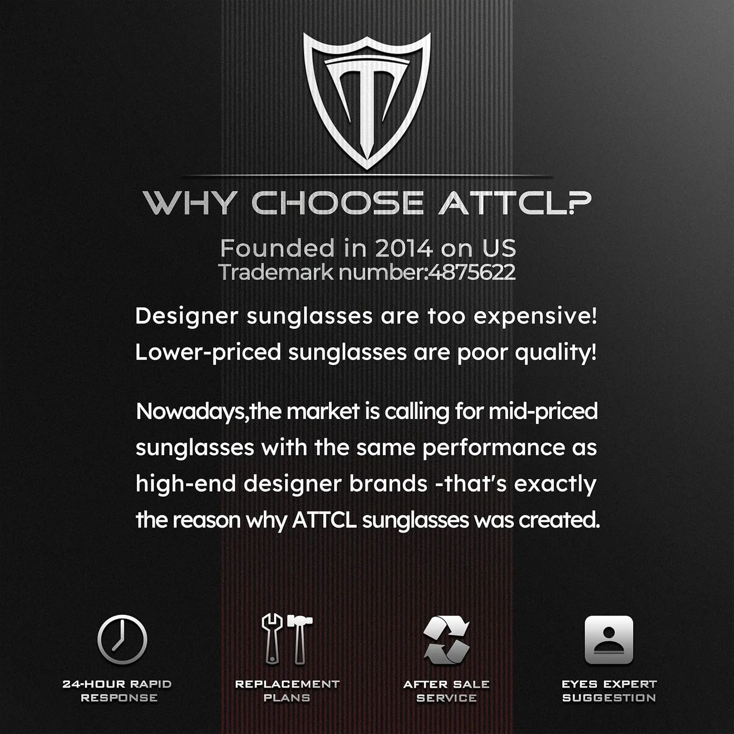 ATTCL Men's Retro Metal Frame Driving Polarized Sunglasses For Men Sun glasses