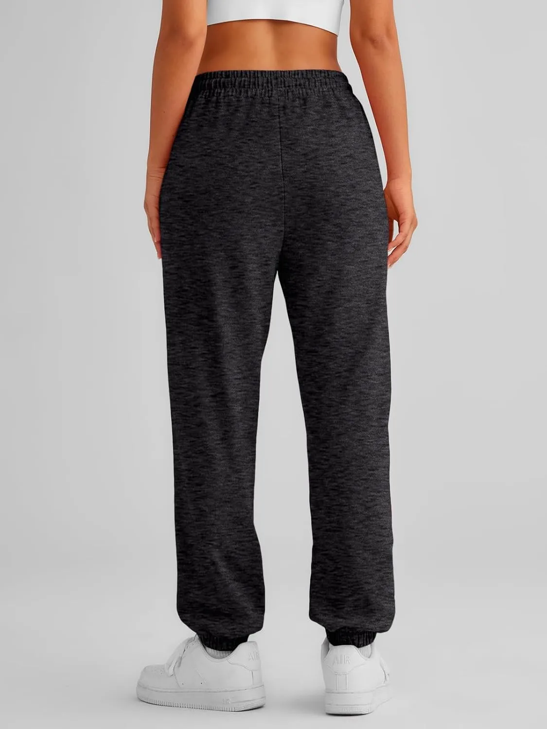 AUTOMET Women's Cinch Bottom Sweatpants Athletic Joggers Lounge Pants with Pockets