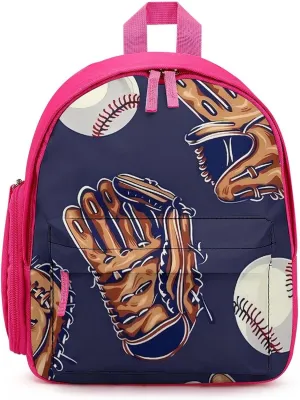 Baseball Glove Travel Laptop Backpack for Men Women Lightweight Shoulder Bag Work Bag Daypack