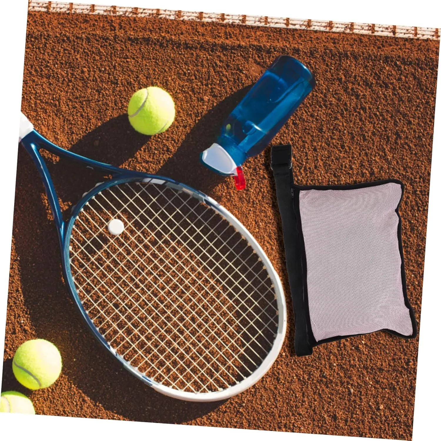 BESPORTBLE 2pcs Golfs Tennis Picking Gym Sports Balls Storage Ball Bags Reusable Pink Shoe Carrier Women Outdoor Picker Wait -Pong Pouch Travel Accessories Strap Pickleball Bag Waist Pick