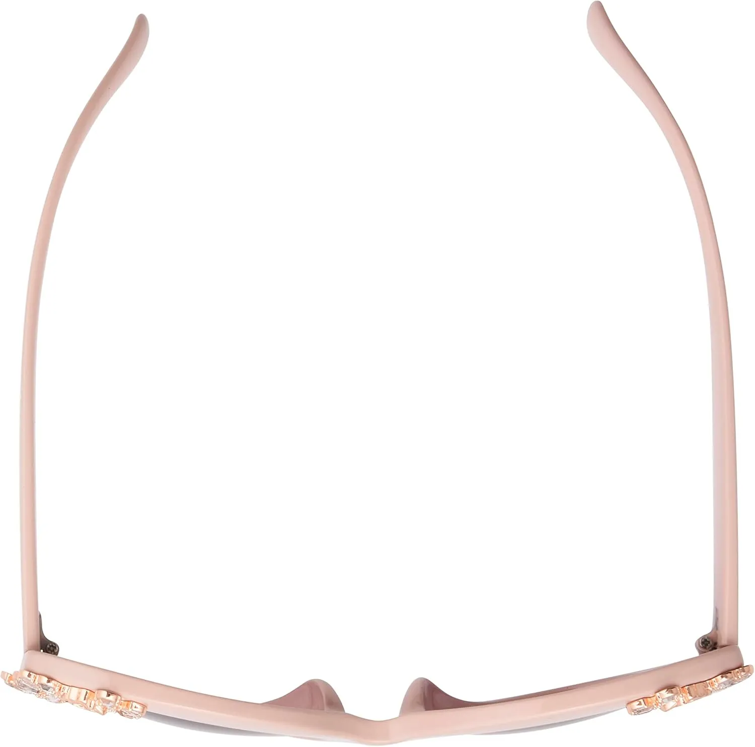 Betsey Johnson Women's Garden Party Sunglasses Round, Black, 141 mm