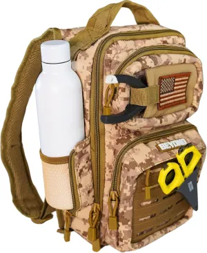 Beyond Fishing Tackle Backpack- The Voyager Tactical Fishing Storage Bag - Lightweight & Compact Bag For Fishing