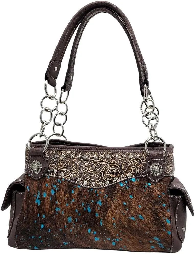BHW Western Cross Purses Concealed Carry Western Satchel Handbags