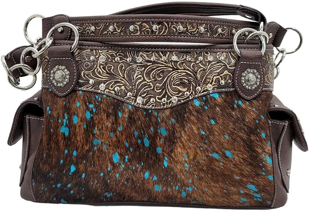 BHW Western Cross Purses Concealed Carry Western Satchel Handbags