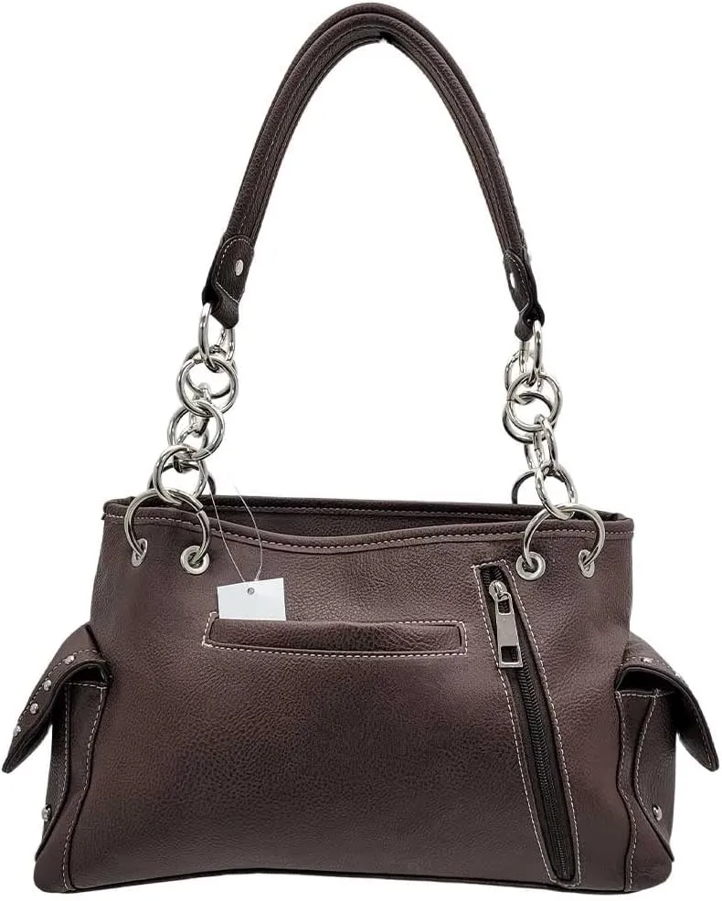 BHW Western Cross Purses Concealed Carry Western Satchel Handbags