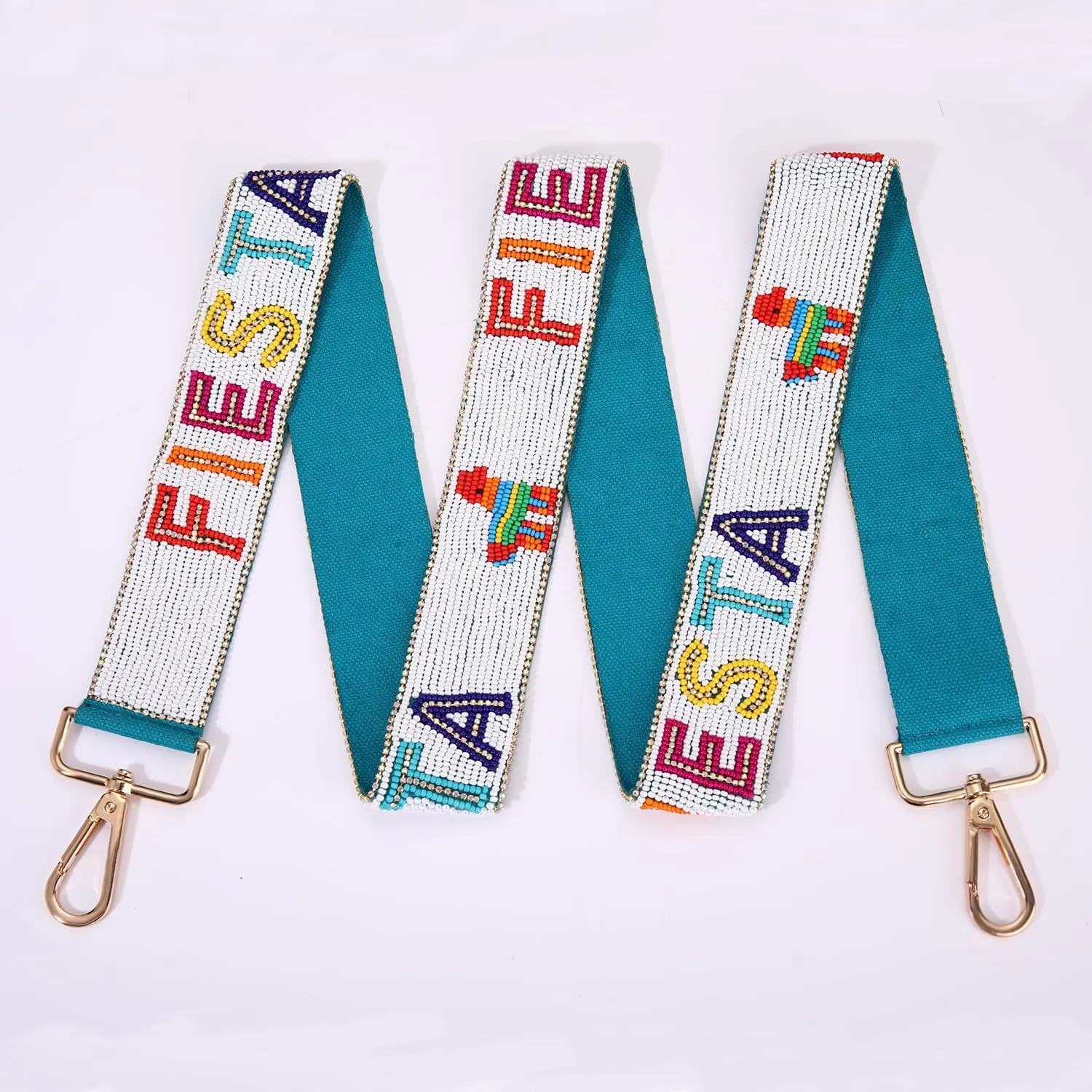boderier Cinco De Mayo Purse Strap Replacement Crossbody Bag Straps Beaded Donkey Fiesta Sombrero Mexican Holiday Straps