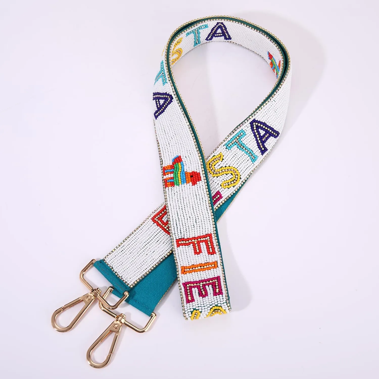 boderier Cinco De Mayo Purse Strap Replacement Crossbody Bag Straps Beaded Donkey Fiesta Sombrero Mexican Holiday Straps