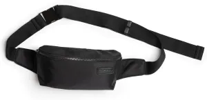 Brookstone Fanny Pack - Multi-Functional Crossbody Bag, Hands-Free Travel Waist Pack Belt Pouch for Men and Women, Black