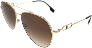 BURBERRY Sunglasses BE 3128 110913 Light Gold