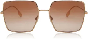 BURBERRY Sunglasses BE 3133 133713 Daphne Rose Gold Gradient Pink