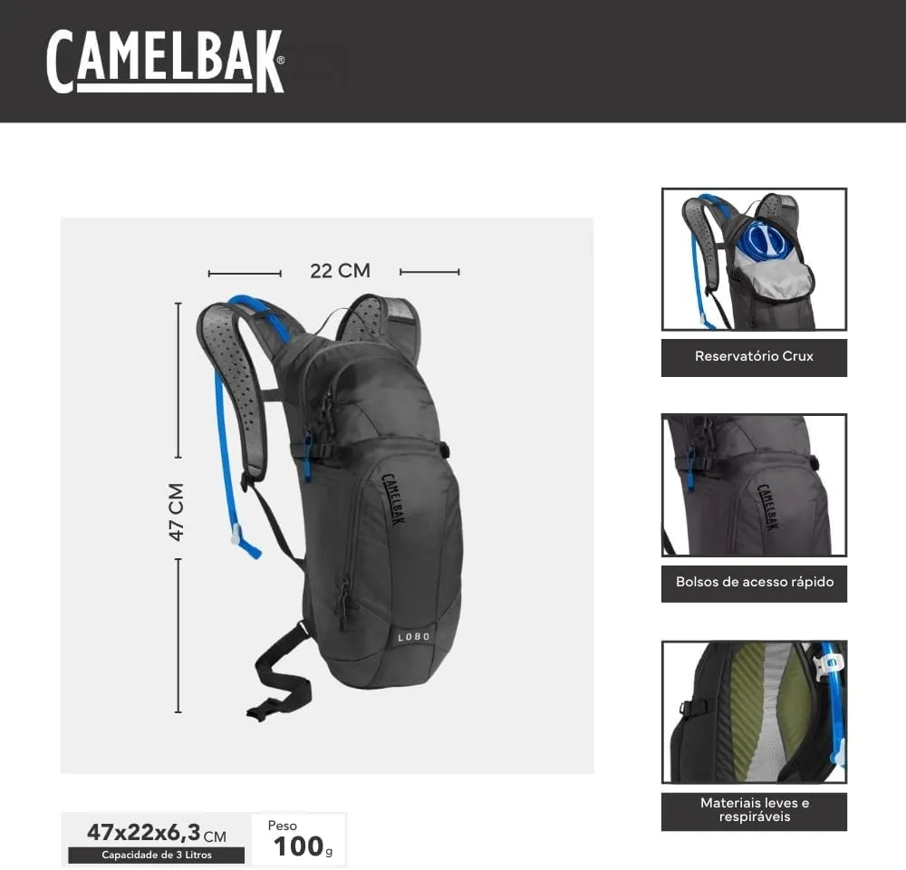 CamelBak Lobo 9 Bike Hydration Pack 70oz