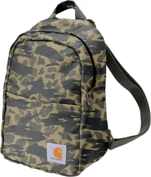 Carhartt Classic Mini, Durable, Water-Resistant Backpack with Adjustable Shoulder Straps, Blind Duck Camo, One Size