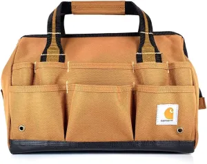 Carhartt Gear B0000351 14-Inch 25 Pocket Heavyweight Tool Bag - One Size Fits All - Carhartt Brown