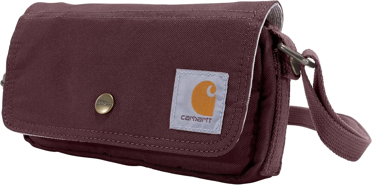 Carhartt Women's Horizontal Bag, Carries as a Crossbody Or Waist Pack with Removable Strap