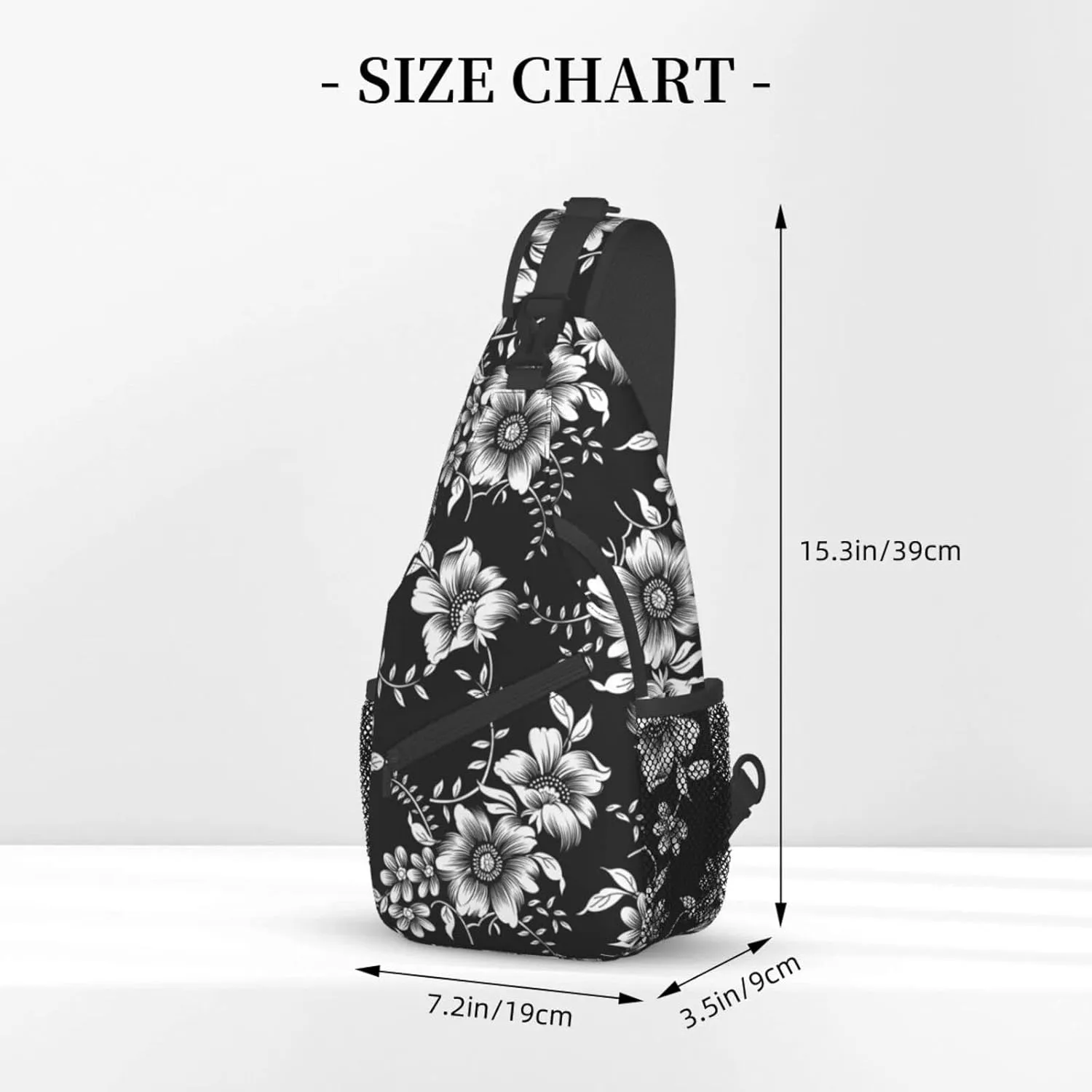 Casual Sling Bag Crossbody Shoulder Backpack Gym Sports Travel Hiking Daypack Chest Bag Small Backpack for Women Men