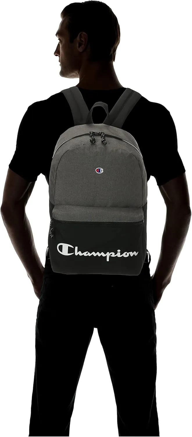 Champion Manuscript Backpack, Heather Grey, One Size