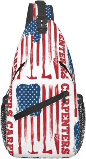 Chest Sling Bag Crossbody Shoulder Backpack Bag Gym Cycling Travel Hiking Daypack Cross Bag