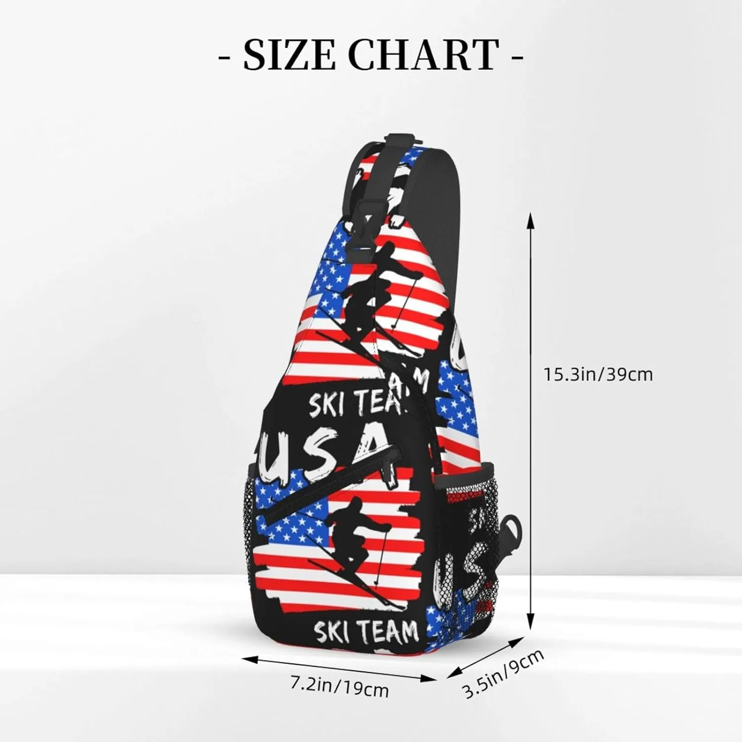 Chest Sling Bag Crossbody Shoulder Backpack Bag Gym Cycling Travel Hiking Daypack Cross Bag