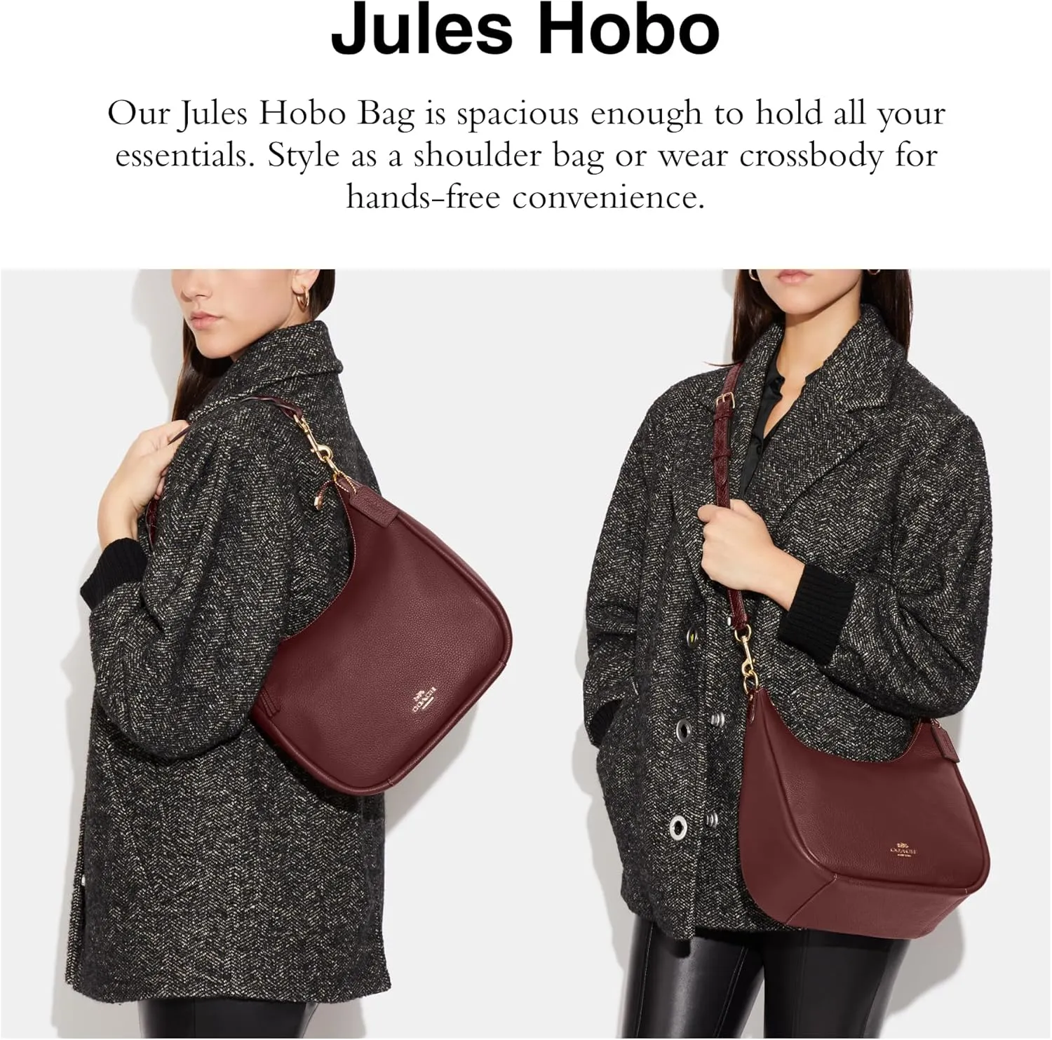 Coach Unisex Jules Hobo