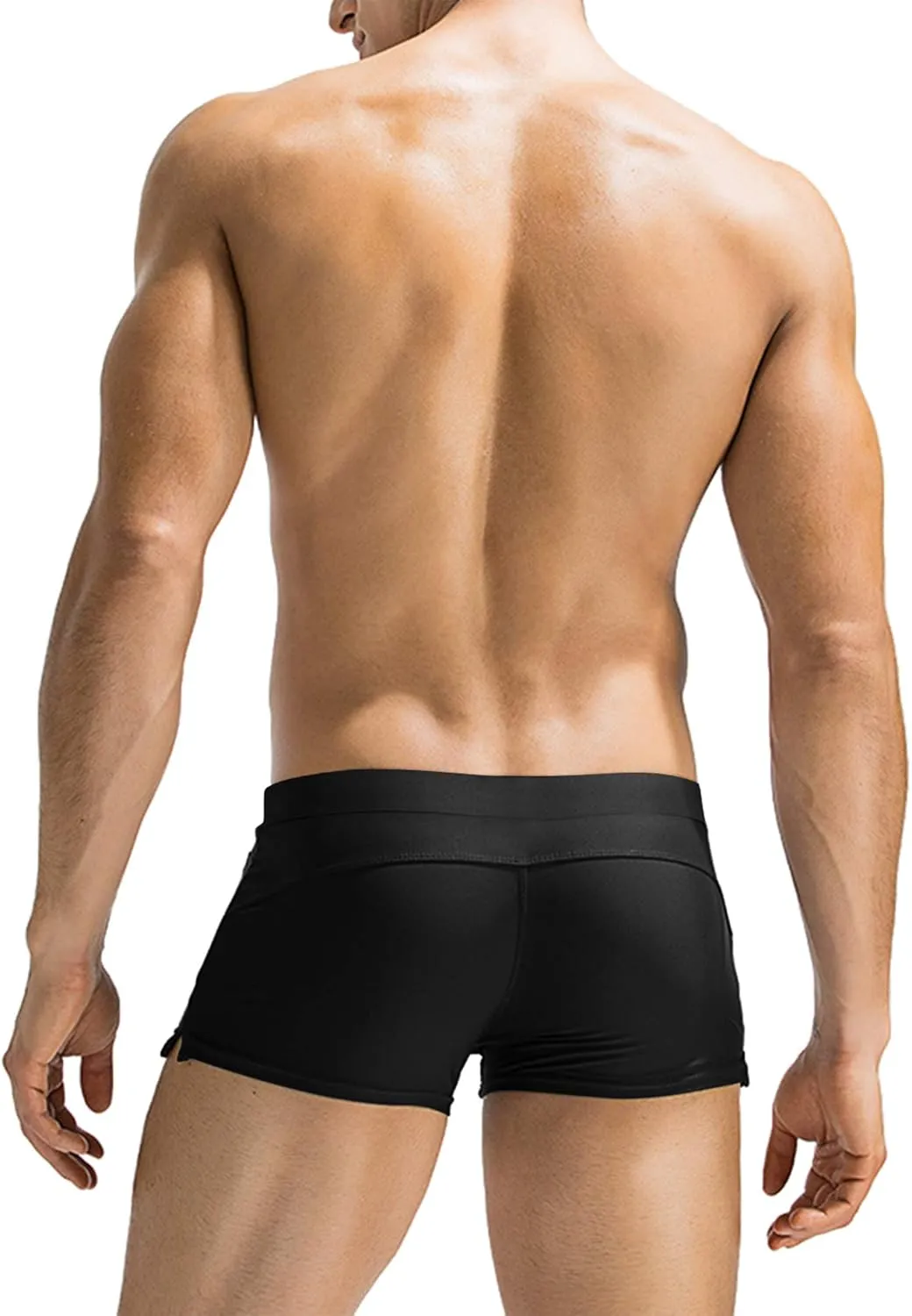COOFANDY Mens Swim Trunks Swimwear Bathing Suit Swim Brief Square Leg Board Short S-3XL