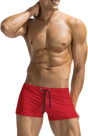 COOFANDY Men's Swimsuit Camo Quick Dry Mens Swimming Shorts Trunks with Pockets