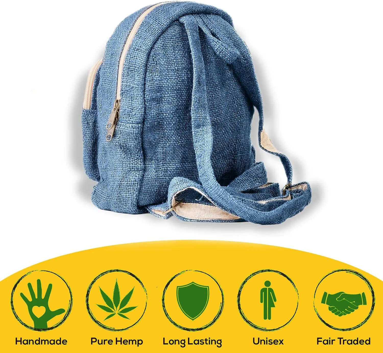 Core Hemp Mini Backpack (Himal-Blue)