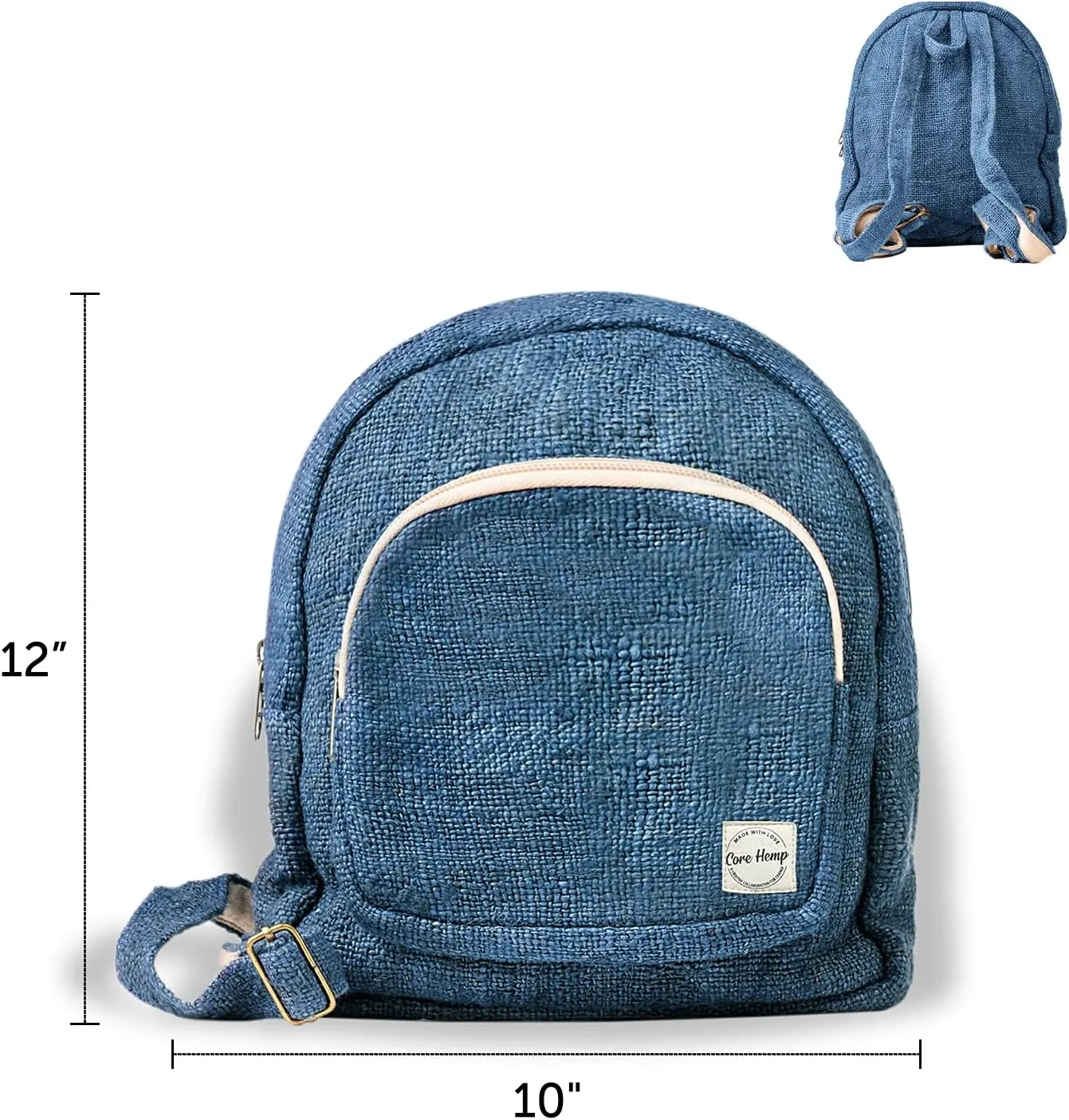 Core Hemp Mini Backpack (Himal-Blue)