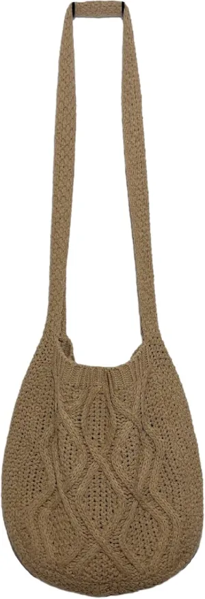 Crochet Shoulder Bag for Women,Knitted Teto bag Crossbody Handbags Aesthetic Shopping Bag Cute Purses Crocheted Hobo Bag
